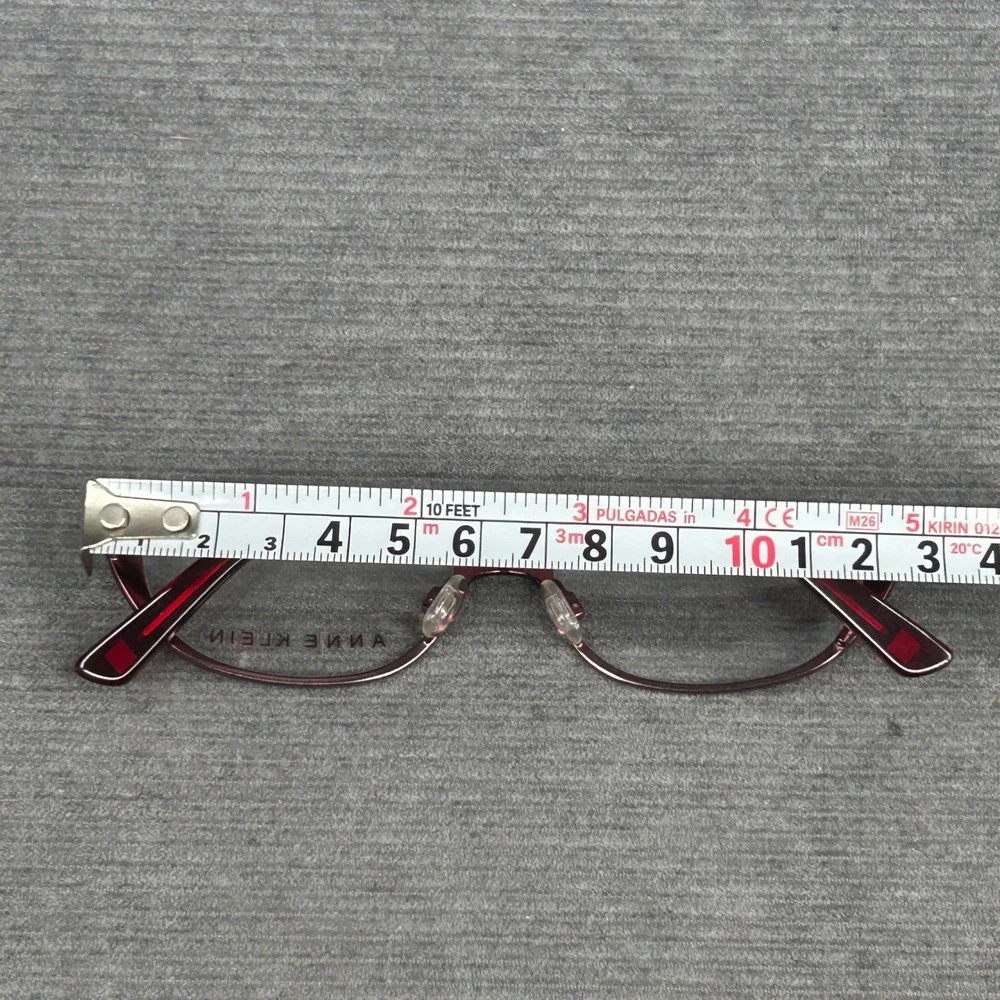 Anne Klein AK5014 Burgundy Fade Cat Eye Optical Y2k Eyeglass Frames 135 604